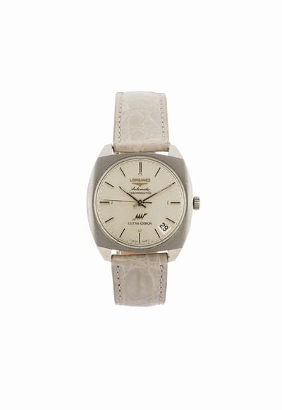 Longines, Automatic Chronometer, Ultra-chron, Orologio da Polso, in Acciaio, Automatico, con Data...