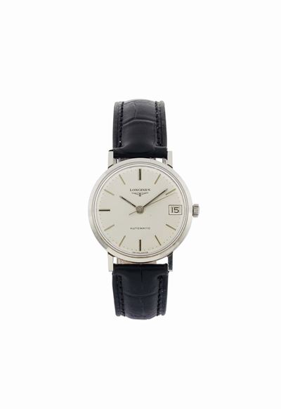 Longines, Automatic, Orologio da Polso, Impermeabile, Automatico, in Acciaio con Datario. Realizz...