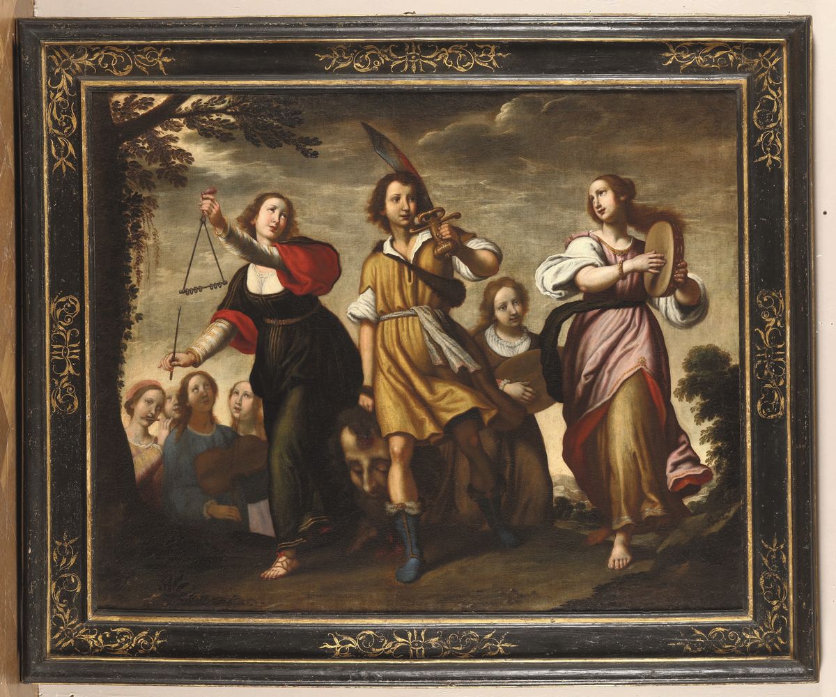 Alfonso Boschi (firenze 1615-1656 Ca)trionfo di David