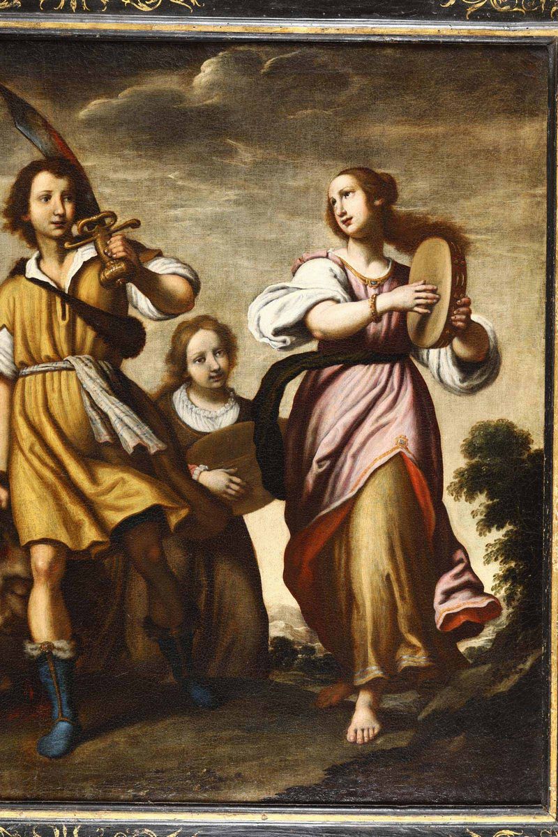Alfonso Boschi (firenze 1615-1656 Ca)trionfo di David