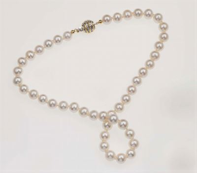 Collana di Perle Coltivate