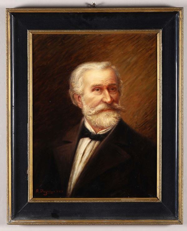 A. Dagnino, XX secolo Ritratto maschile