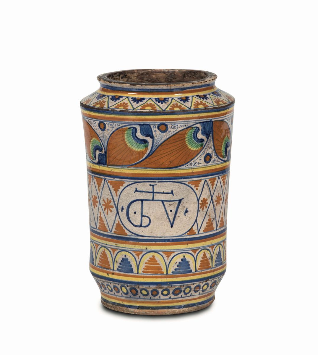 Albarello Siena, Bottega della Fine del XV Inizi del XVI Secolo