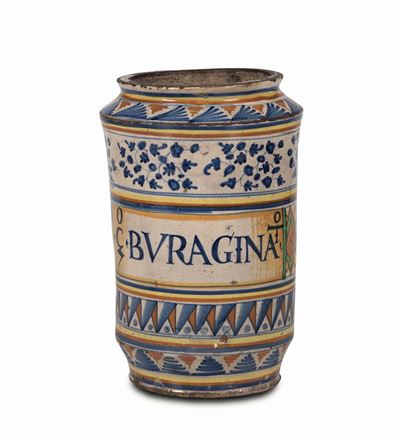 Albarello Siena, Bottega della Fine del XV Inizi del XVI Secolo