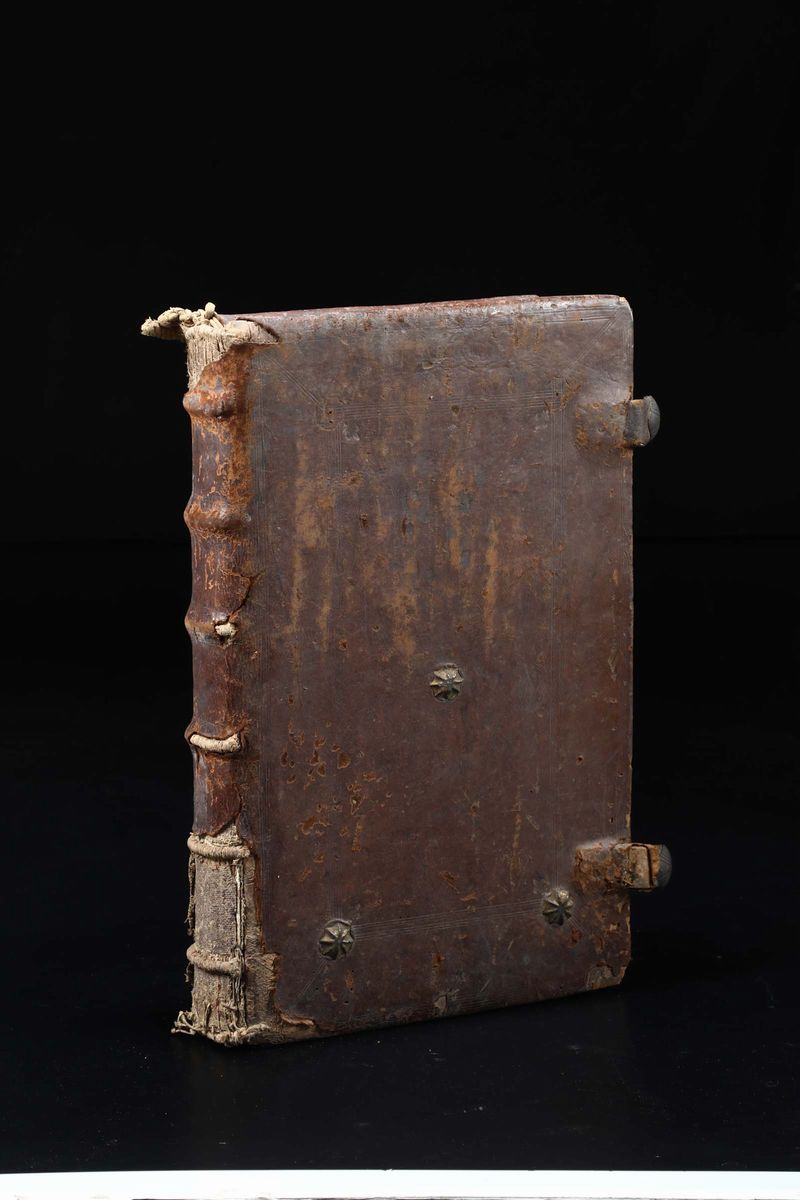 Antifonario su Pergamena. Genova, sec.XVI (1590). 151 Fogli.