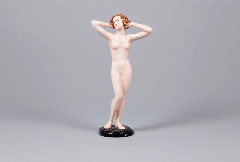 Goldscheider, Vienna, 1939 ca Grande nudo femminile  - Asta Arti Decorative del XX secolo - Cambi Casa d'Aste