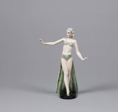 Goldscheider, Disegno Josef Lorenzl (1892-1950), Vienna, 1939 Caballerina
