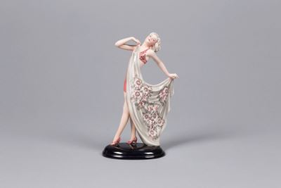 Goldscheider, Disegno Josef Lorenzl (1892-1950), Vienna, 1935 Caballerina