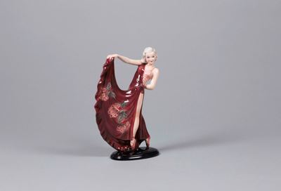 Goldscheider, Disegno Josef Lorenzl (1892-1950), Vienna, 1940 Caballerina