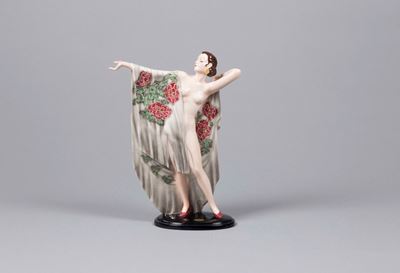 Goldscheider, Disegno Josef Lorenzl (1892-1950), Vienna, 1939 Caballerina