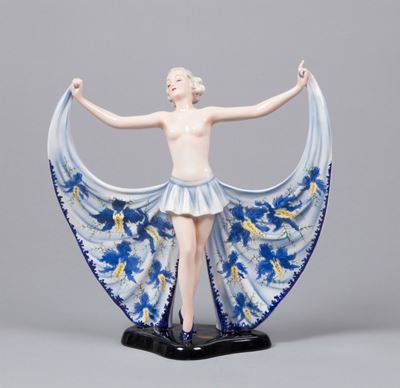 Goldscheider, Disegno Josef Lorenzl (1892-1950), Vienna, 1940 Caballerina