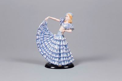 Goldscheider, Disegno Josef Lorenzl (1892-1950), Vienna, 1935 Caballerina