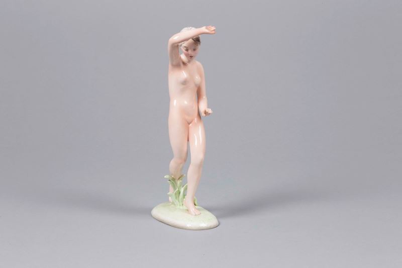 Goldscheider, Vienna, 1938 ca Nudo femminile  - Asta Arti Decorative del XX secolo - Cambi Casa d'Aste