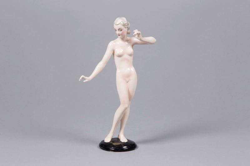 Goldscheider, Vienna, 1938 ca Nudo femminile  - Asta Arti Decorative del XX secolo - Cambi Casa d'Aste