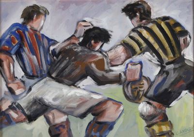 Cesare Andreoni (1903-1961)football, 1935