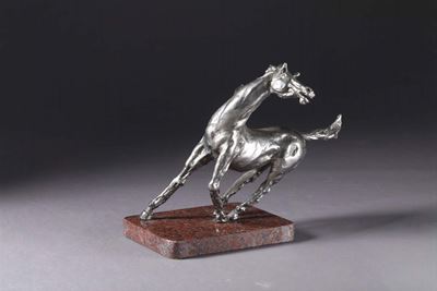 Fernando Regazzo (1945)cavallo in Corsa