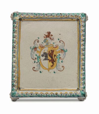 Vassoio Deruta, Bottega della Prima Metà del XVII Secolo