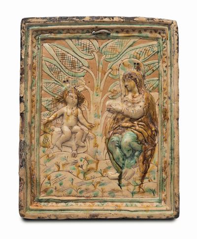 Targa Devozionale Carpi, Bottega degli Inizi del XVII Secolo