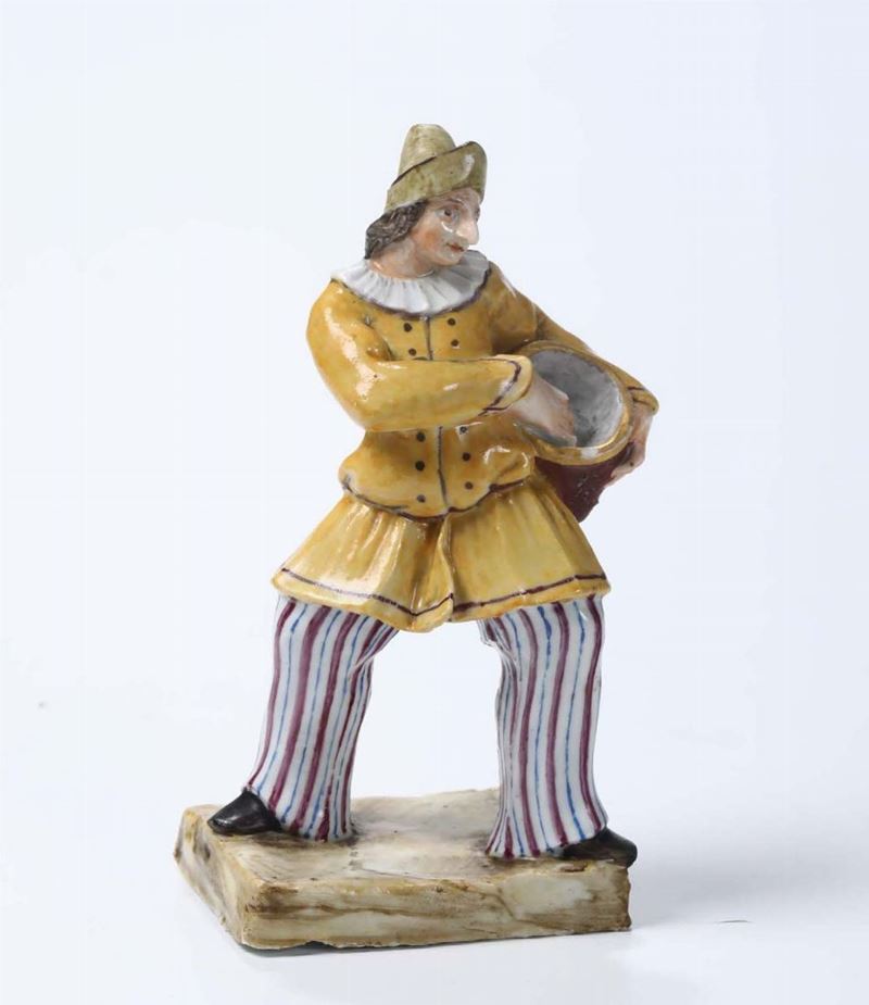 Figurina Probabilmente Doccia, XVIII-XIX secolo Modello di Gaspero Bruschi  - Auction Collectors' European Porcelains - Cambi Casa d'Aste