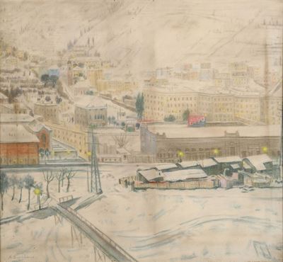 Armando Barabino (1883-1970)nevicata