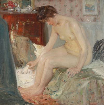 Richard Edward Miller (1875-1943)dopo il Bagno
