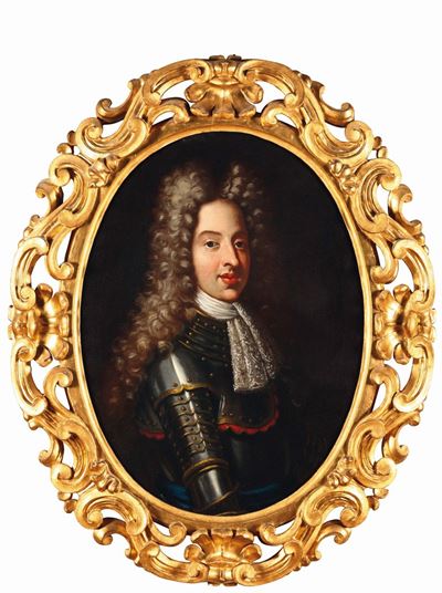 Jan Frans Van Douven (roermond 1656 - Düsseldorf 1727), Attribuito Aferdinando De Medici (1663-17...