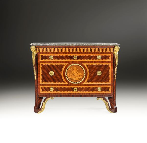Raro e importante cassettone. Giuseppe Maggiolini, terzo quarto del XVIII secolo