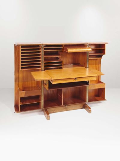 Mobile Studio a Scomparsa in Legno. Prod. Germania, 1920 Ca.