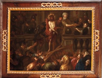 Vincent Malò (cambrai 1585 - Roma 1649)cristo Mostrato al Popolo