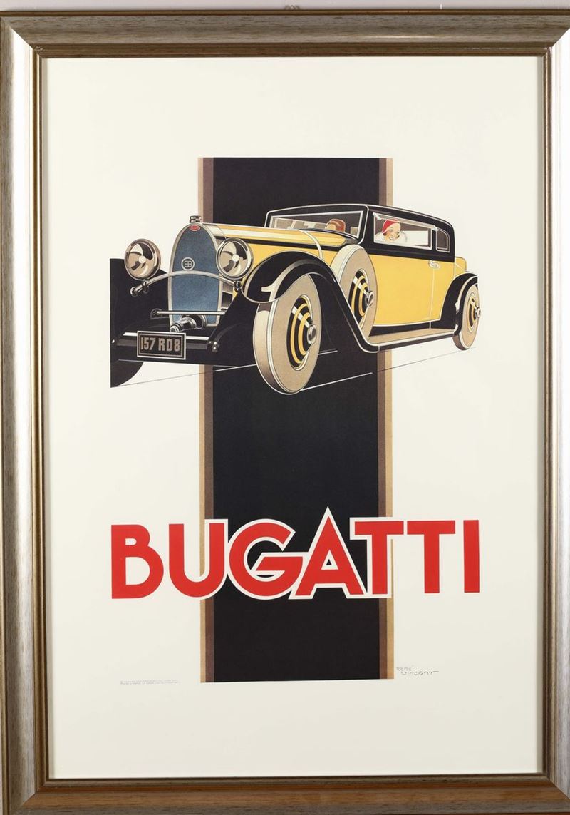 Locandina Bugatti  - Asta Asta a Tempo antiquariato - II - Cambi Casa d'Aste