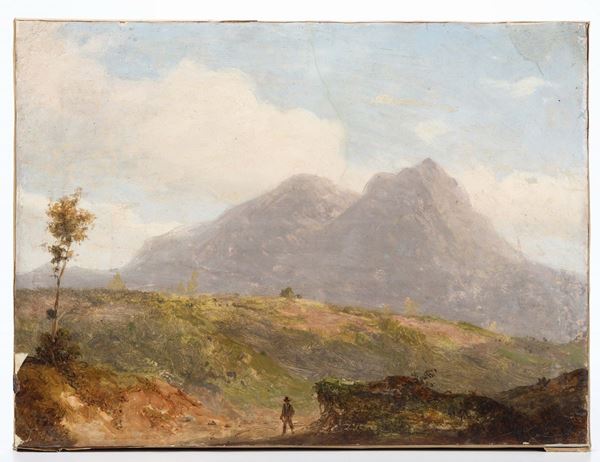 Anonimo del XIX secolo Paesaggio