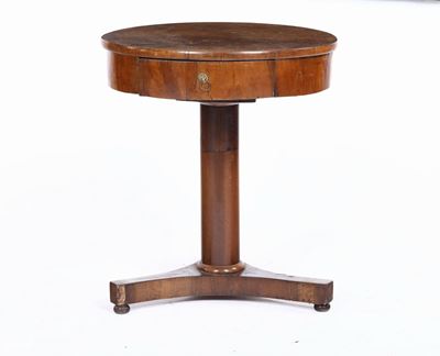 Tavolino Circolare Lastronato, XIX Secolo