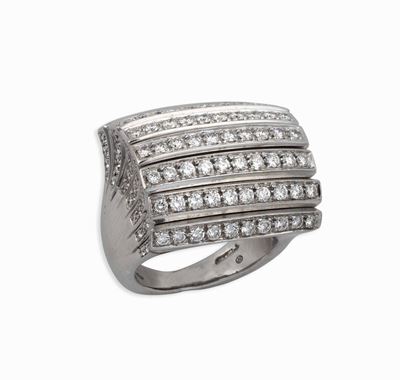 Salvini. Anello con Diamanti Taglio Brillante