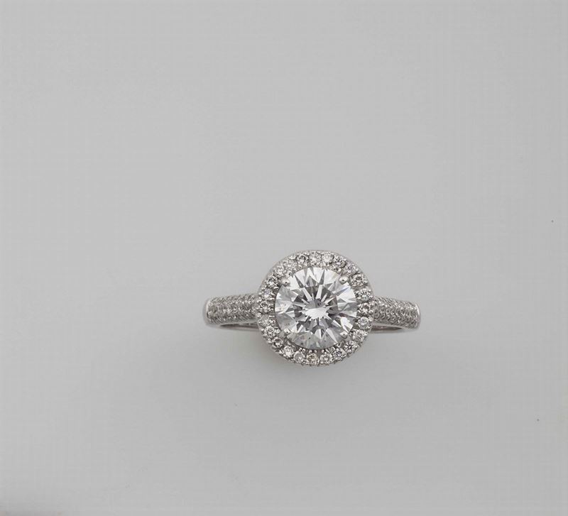 Brilliant-cut diamond ring  - Auction Fine Jewels - Cambi Casa d'Aste