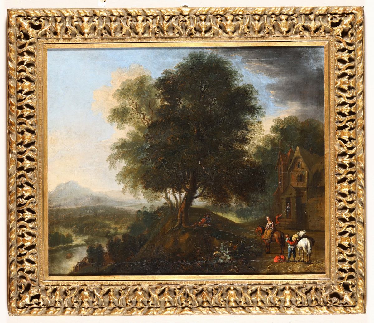 Adriaen Frans Boudewyns (1644-1711), Cerchia Dipaesaggio