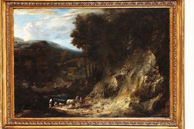 Cornelis Huysmans (1648-1727), Attribuito Apaesaggio