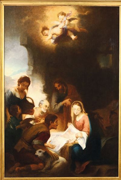 Scuola Spagnola del XVIII Secoloadorazione
