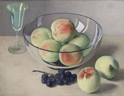 Ugo Celada da Virgilio (1895-1995)natura Morta con Bicchiere