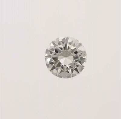 Solitaire Taglio Brillante di Ct 5,64, Colore M, Caratteristiche Interne Vs1