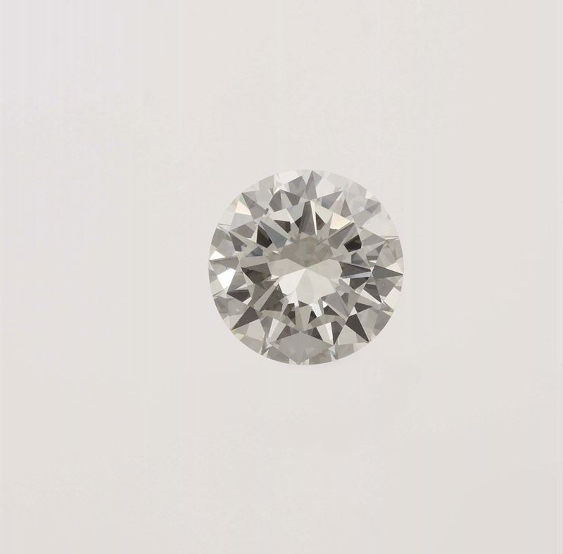 Unmounted brilliant-cut diamond weighing 5.64 carats  - Auction Fine Jewels - Cambi Casa d'Aste