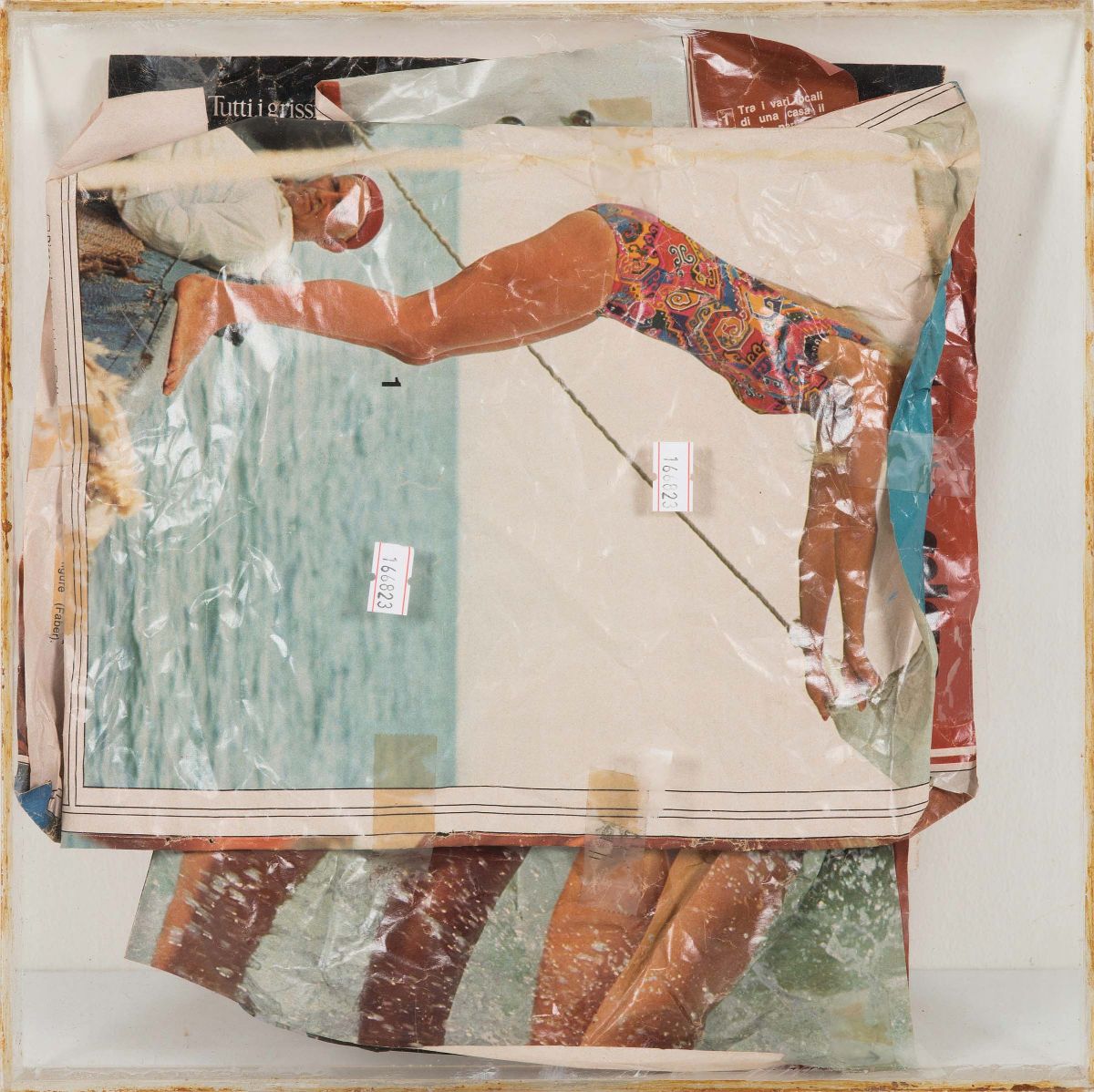 Mimmo Rotella (1918-2006)nuovo da Natural...1973