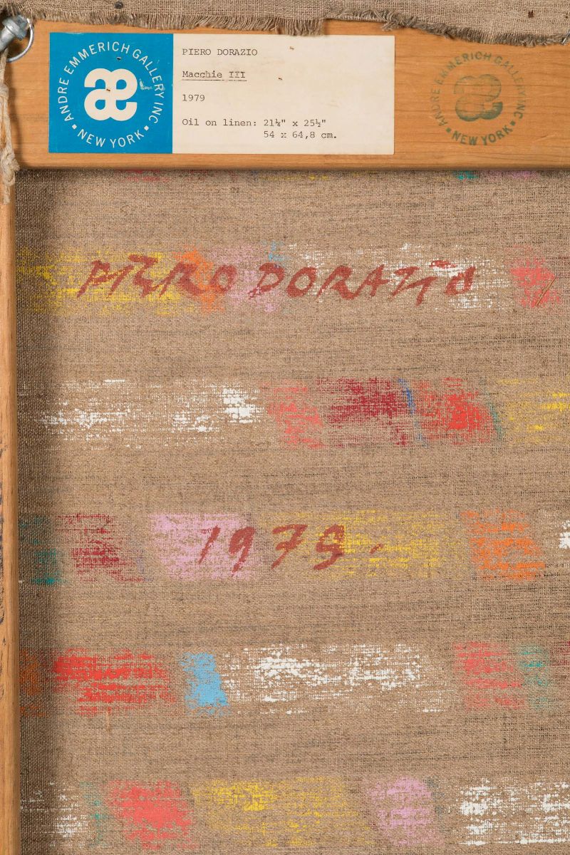 Piero Dorazio (1927-2005)macchie III, 1979