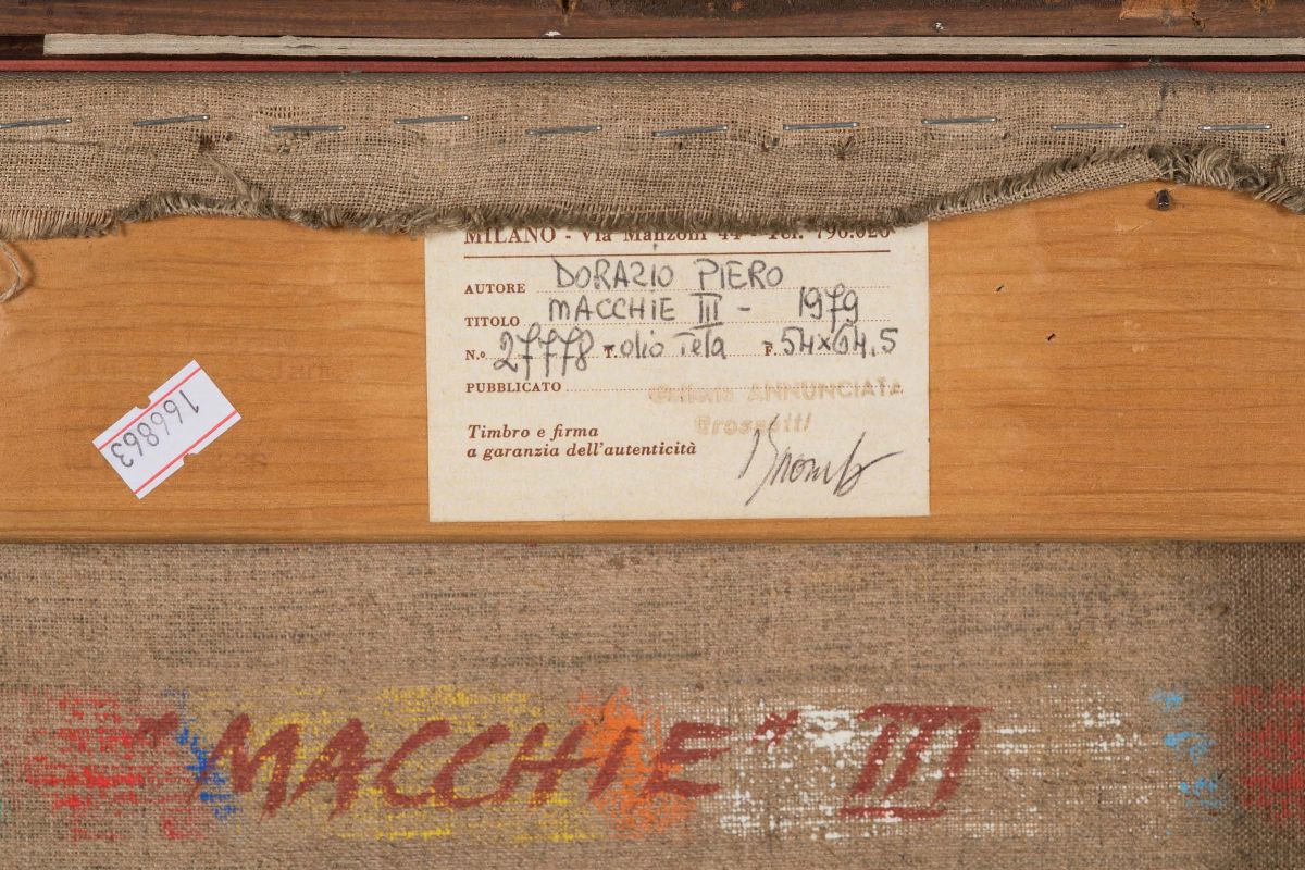Piero Dorazio (1927-2005)macchie III, 1979