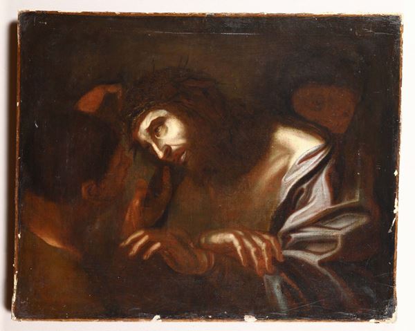 Scuola del XVII secolo, da Annibale Carracci Cristo deriso