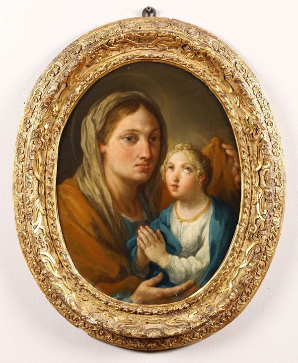 Scuola del XVIII secolo Madonna con Bambino