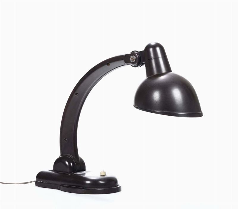 Lampada da scrivania in bachelite, Italia XX secolo  - Asta Antiquariato - Cambi Casa d'Aste