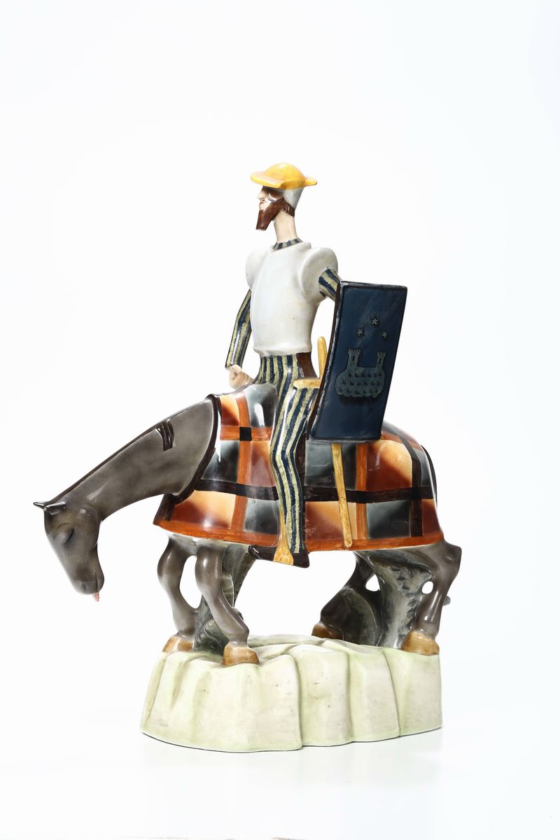 Giovanni Grande (1887-1937) Lenci, Torino, 1933 Cadon Chisciotte