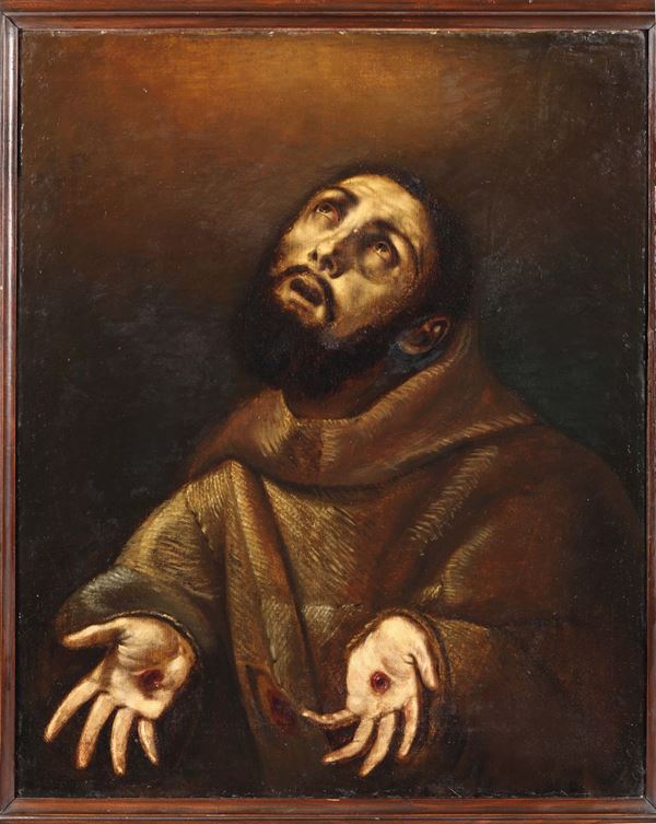 Scuola lombarda del XVII secolo San Francesco