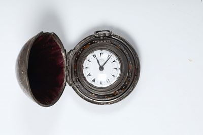 Orologio da Carrozza in Argento per il Mercato Turco Firmato Prior