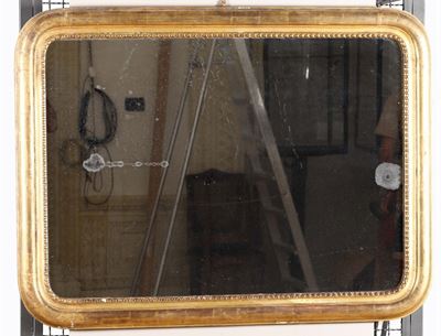 Specchiera in Legno Dorato, XX Secolo